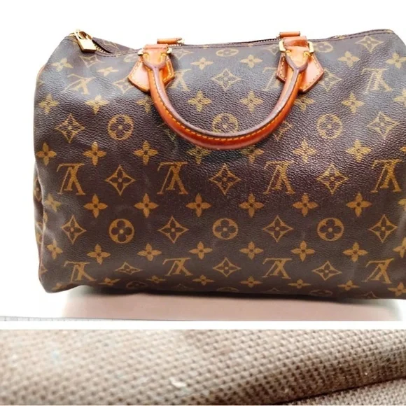 Louis Vuitton SPEEDY 30 Brown Monogram Bag - Picture 2 of 13